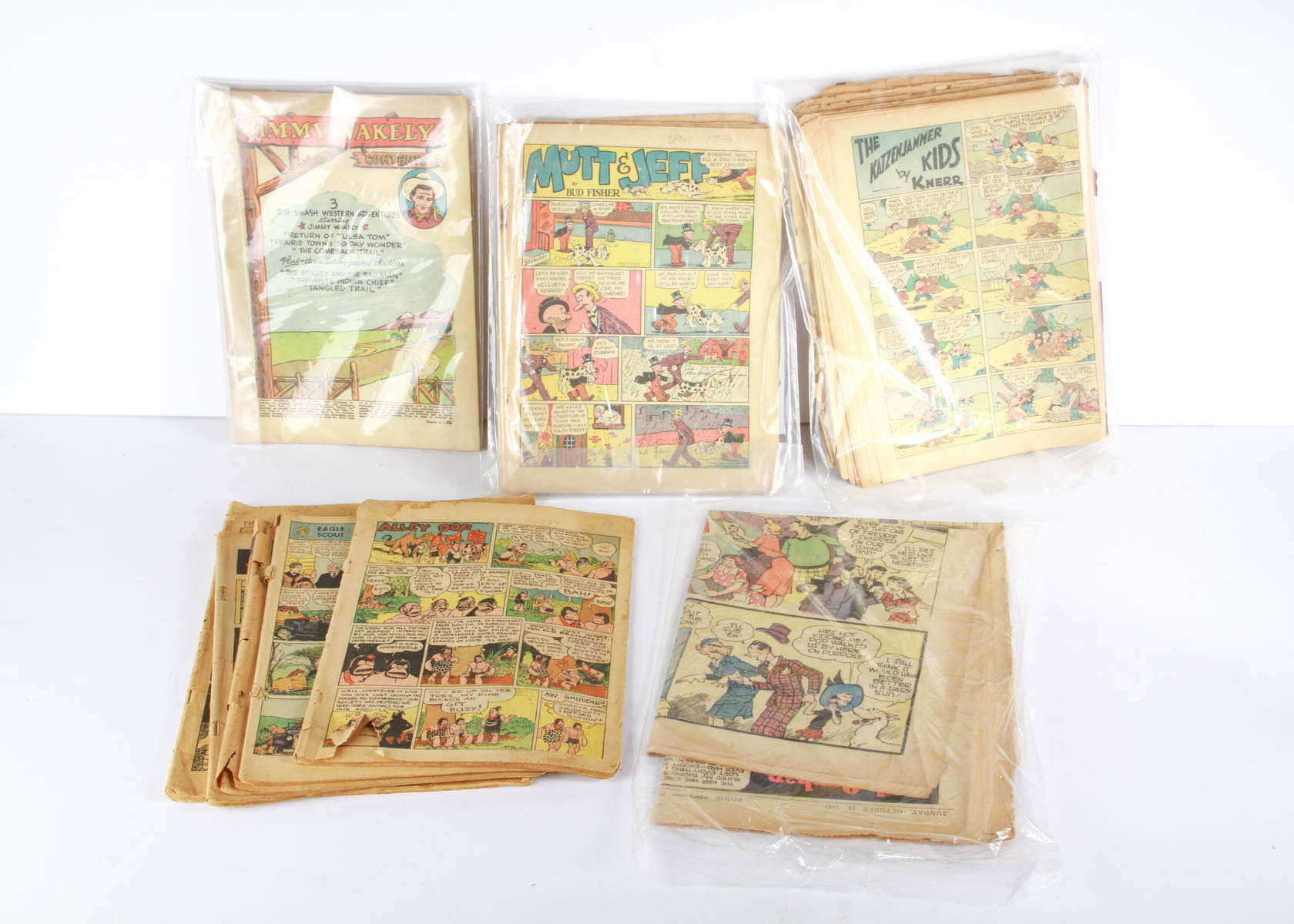 Large Collection of Vintage Newspaper Comics