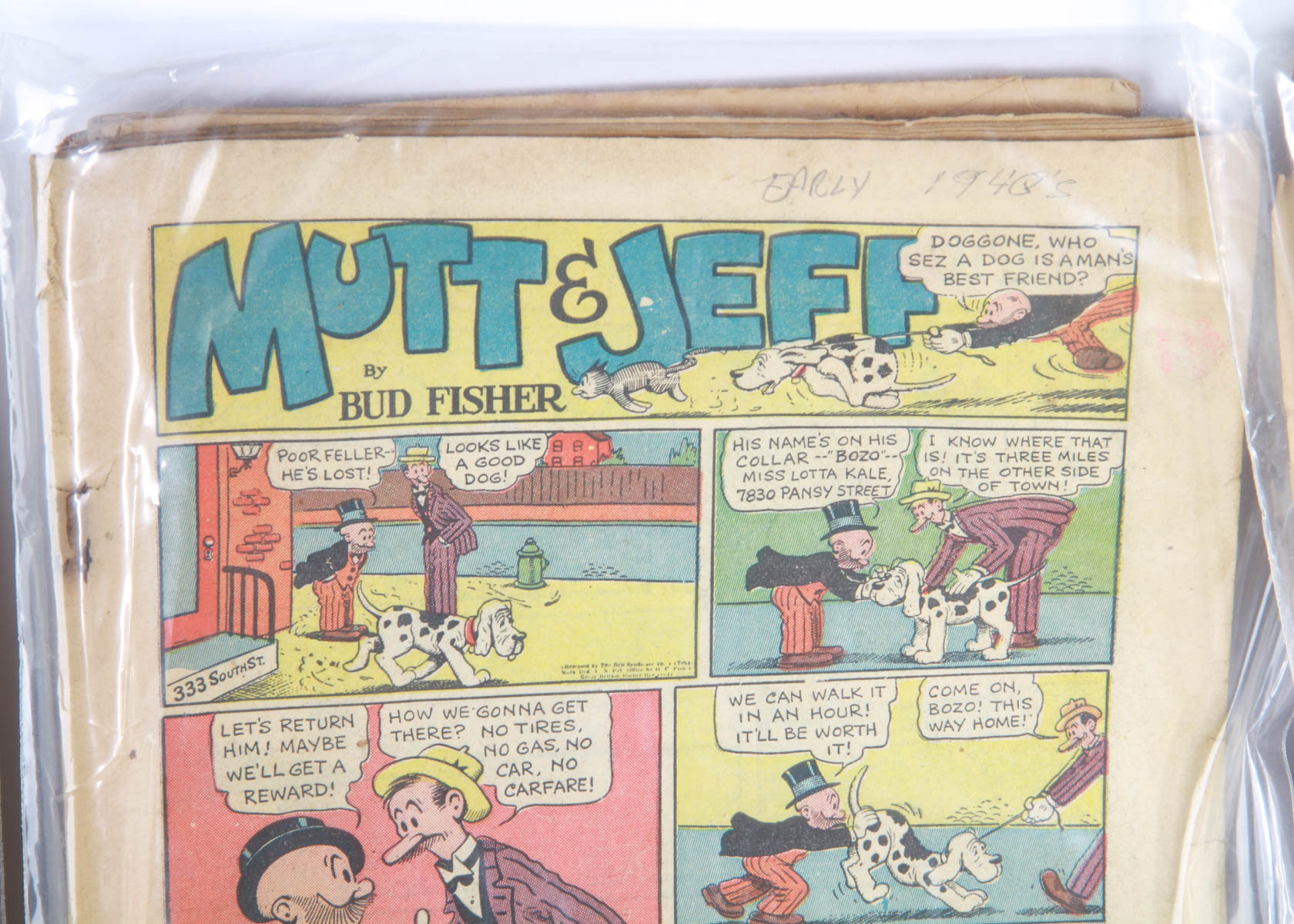 Large Collection of Vintage Newspaper Comics