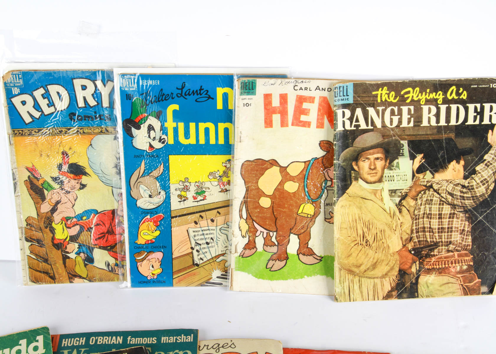 Collection of Vintage Dell Comic Books