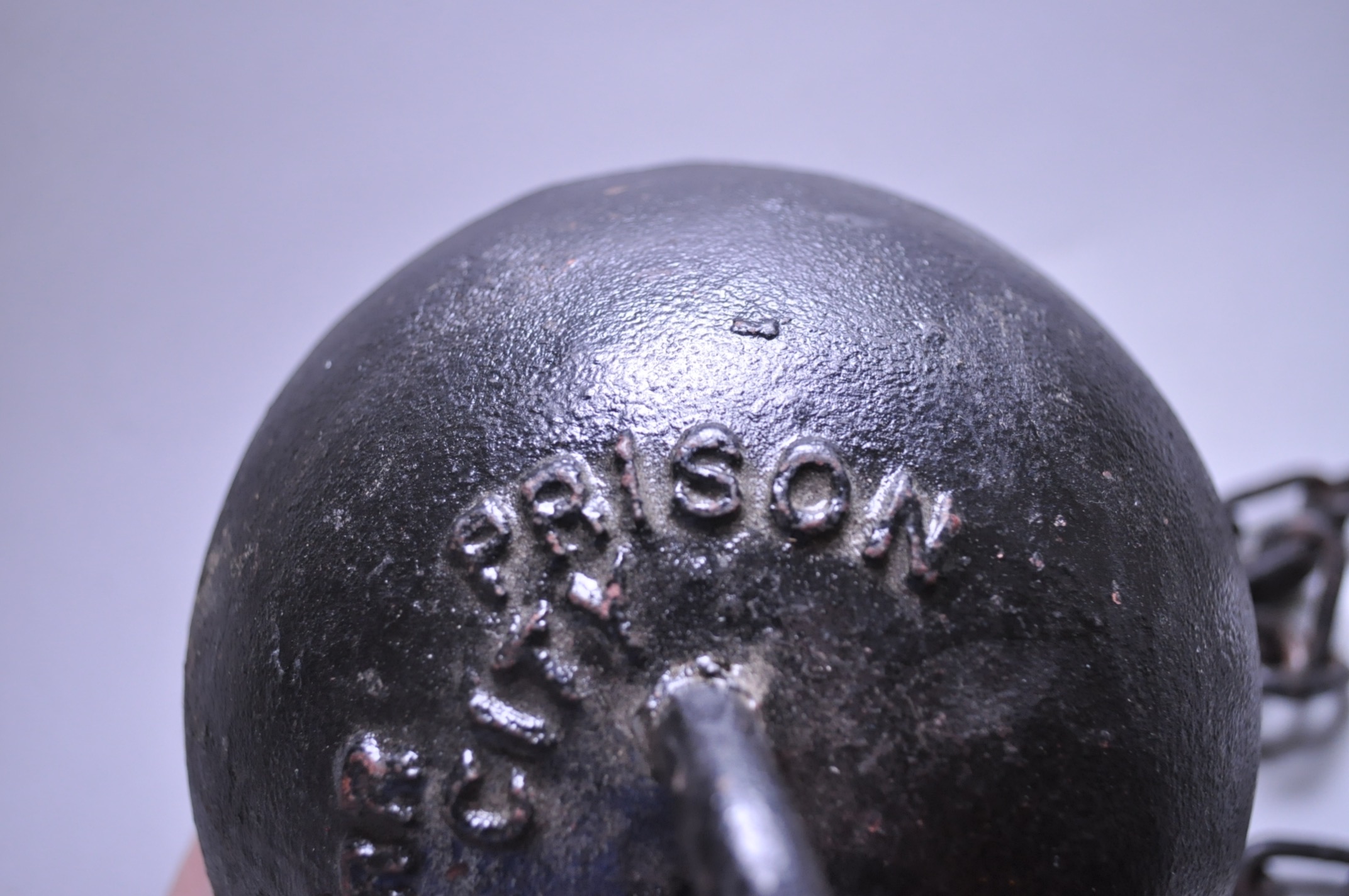 Cast Iron Prison Ball and Chain