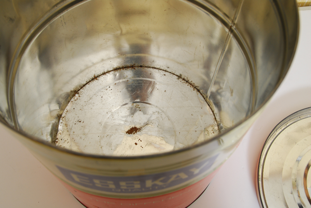 Large Vintage Esskay Pure Lard Tin