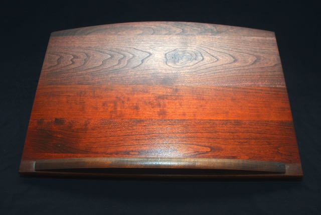 Wooden Dictionary Stand and "Atlas of the World" Book