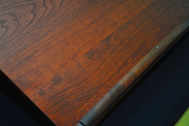 Wooden Dictionary Stand and "Atlas of the World" Book