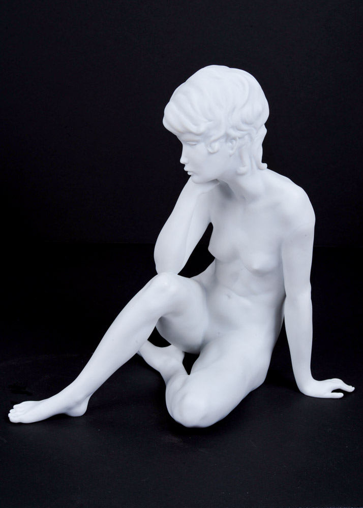 Trio of Kaiser Porcelain Figurines of Women