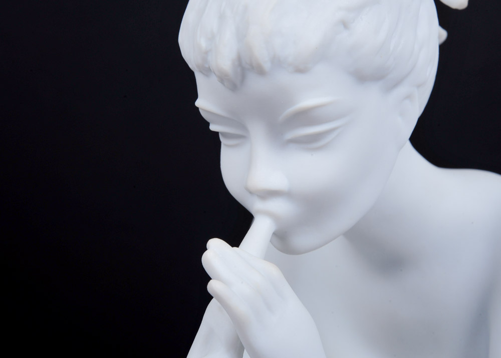 Trio of Kaiser Porcelain Figurines of Women