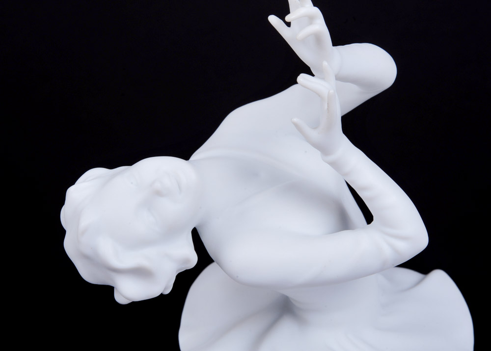 Trio of Kaiser Porcelain Figurines of Women