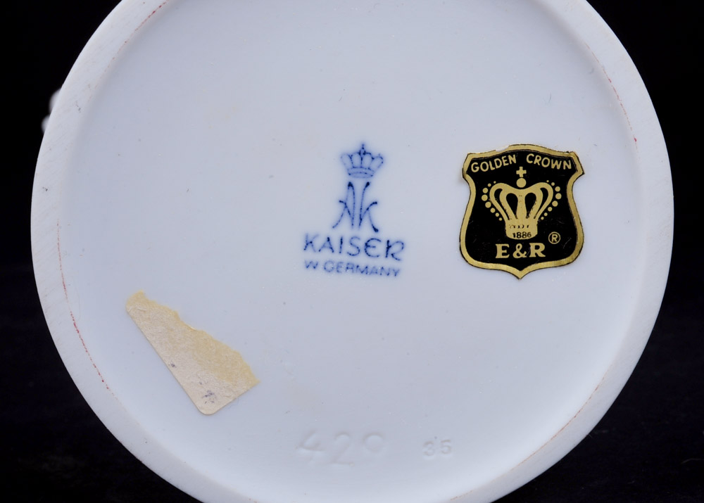 Trio of Kaiser Porcelain Figurines of Women