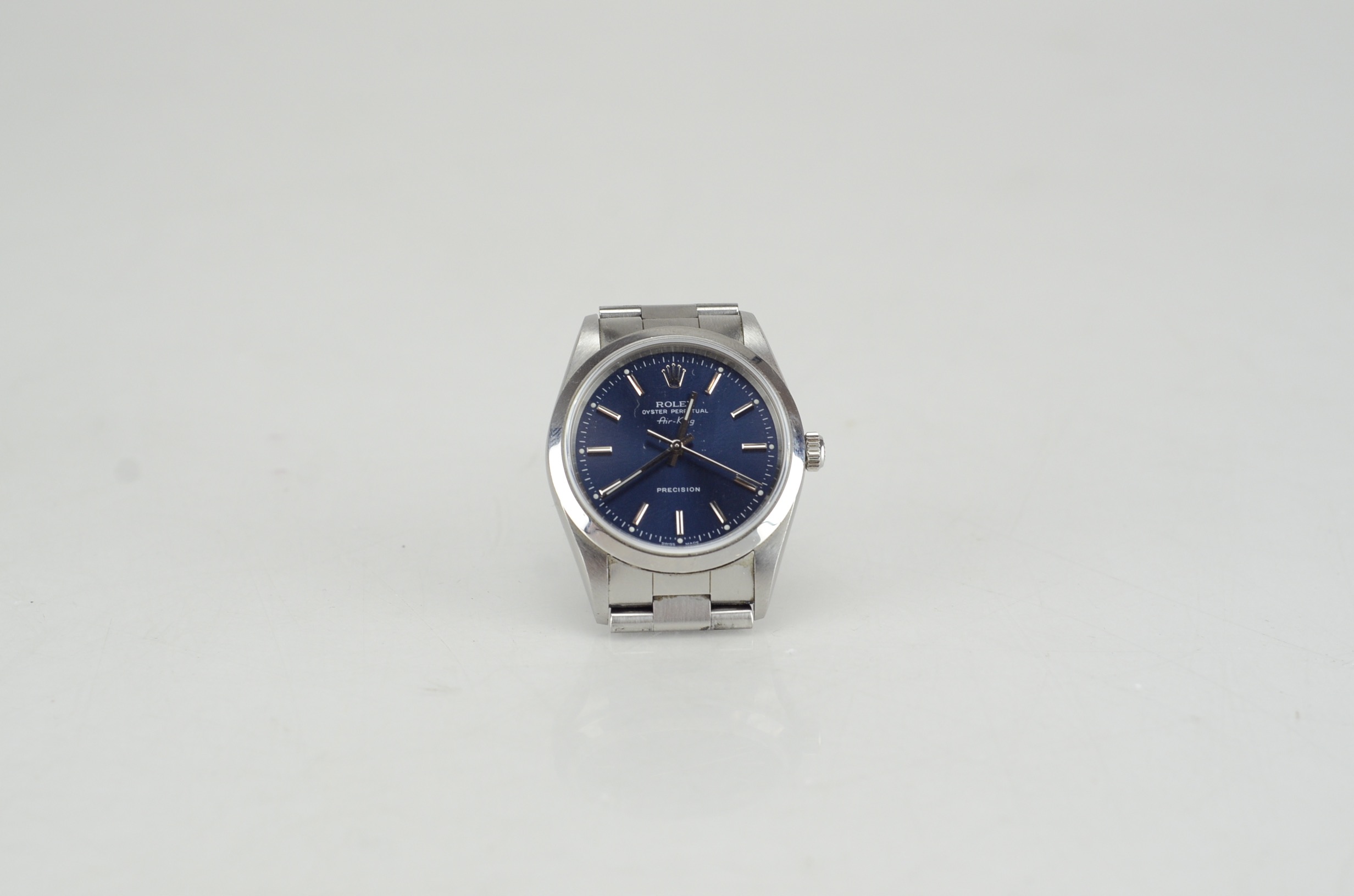 Men's Rolex "Air King" Stainless Steel Watch