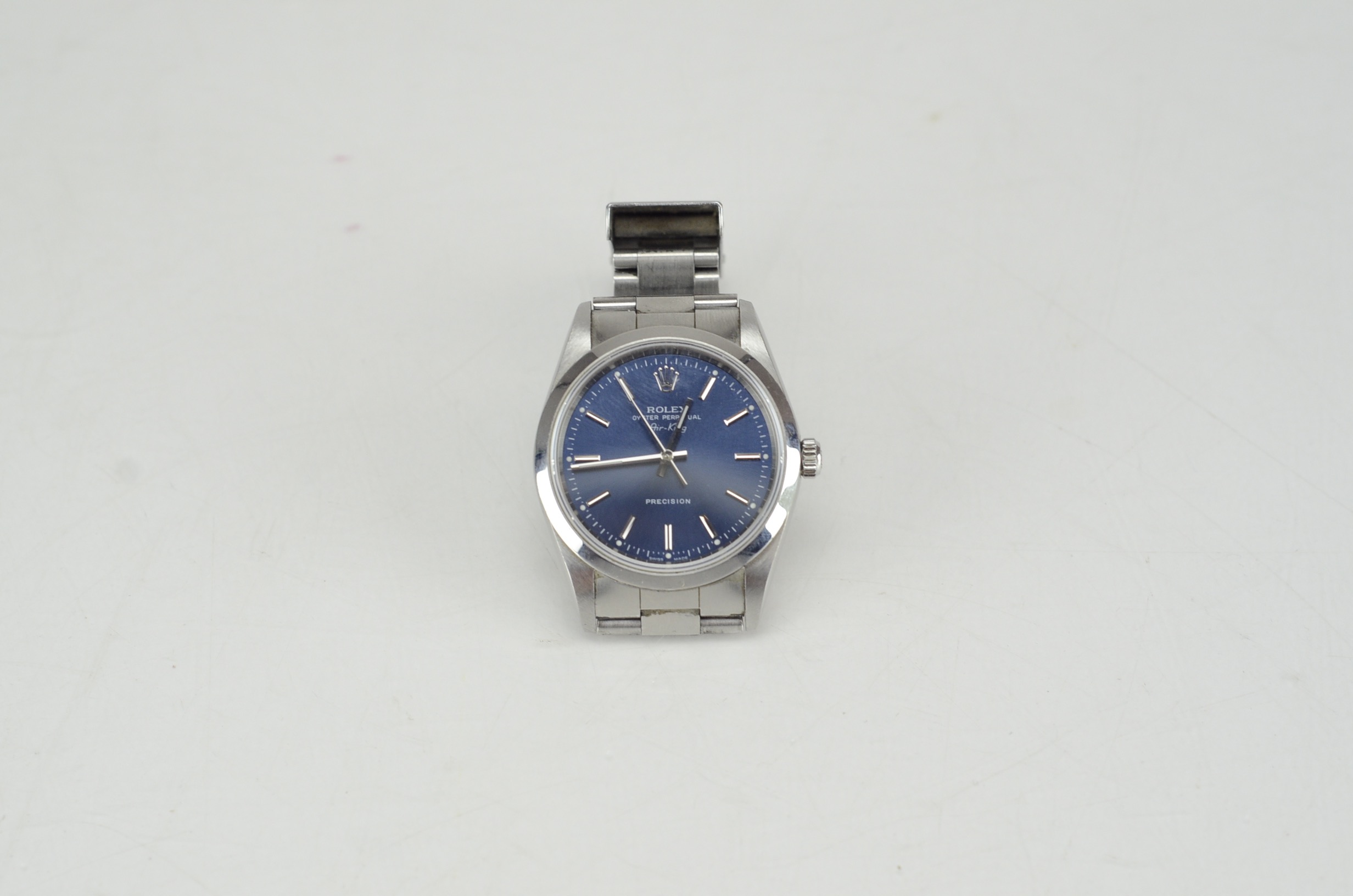 Men's Rolex "Air King" Stainless Steel Watch