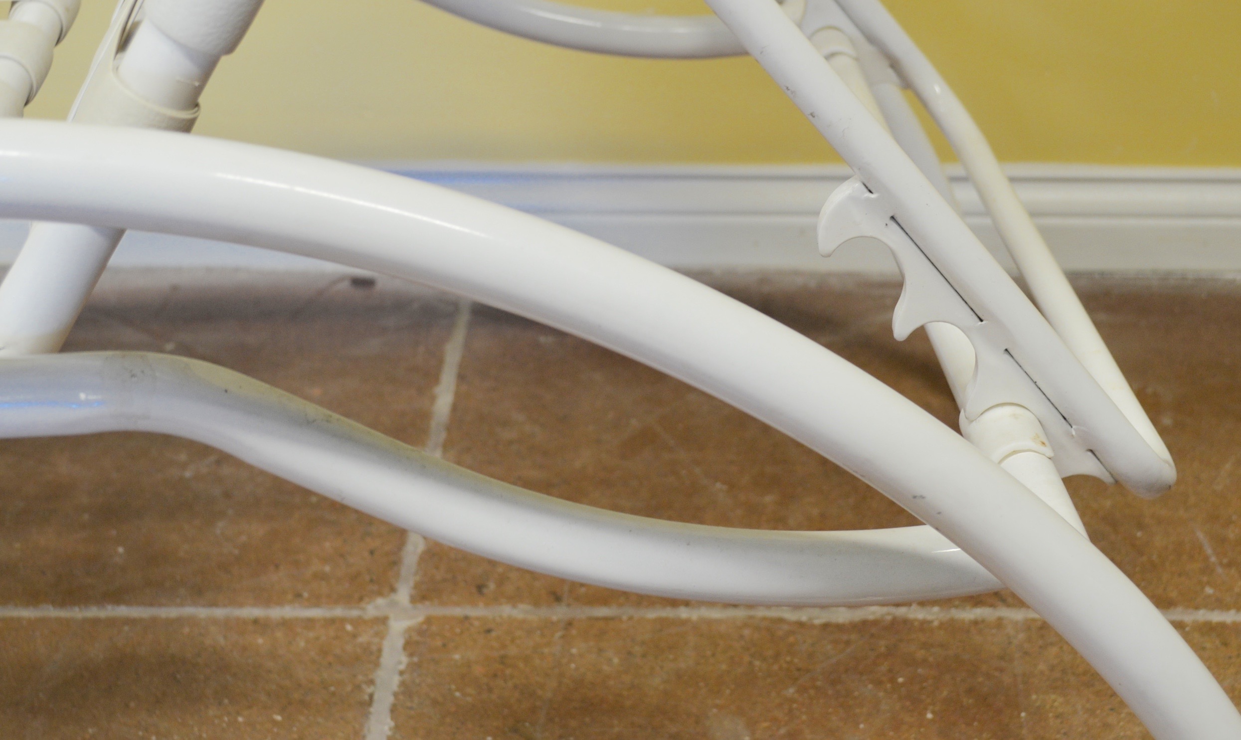 White Outdoor Lounge Chair