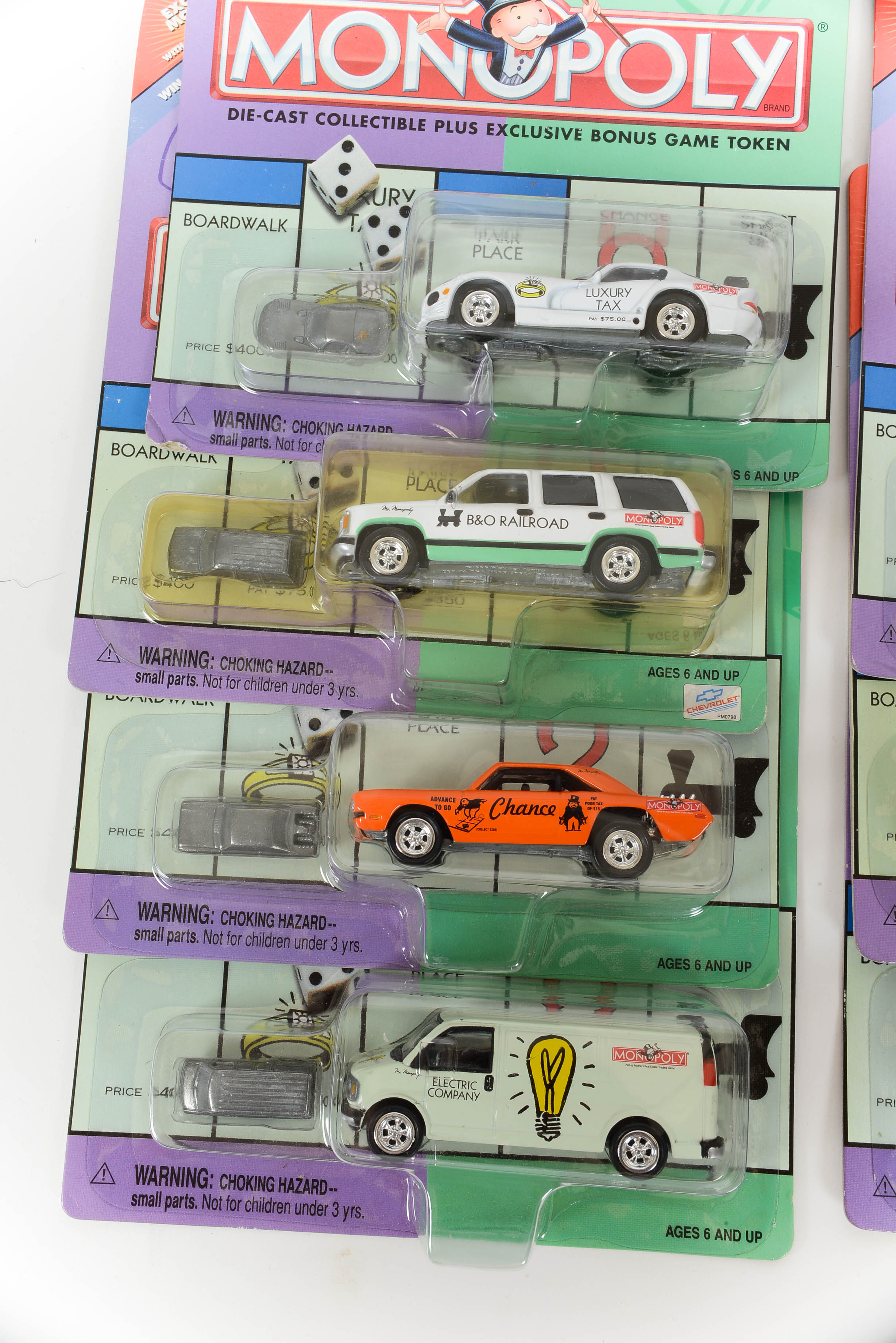 Hot Wheels Monopoly Series Cars