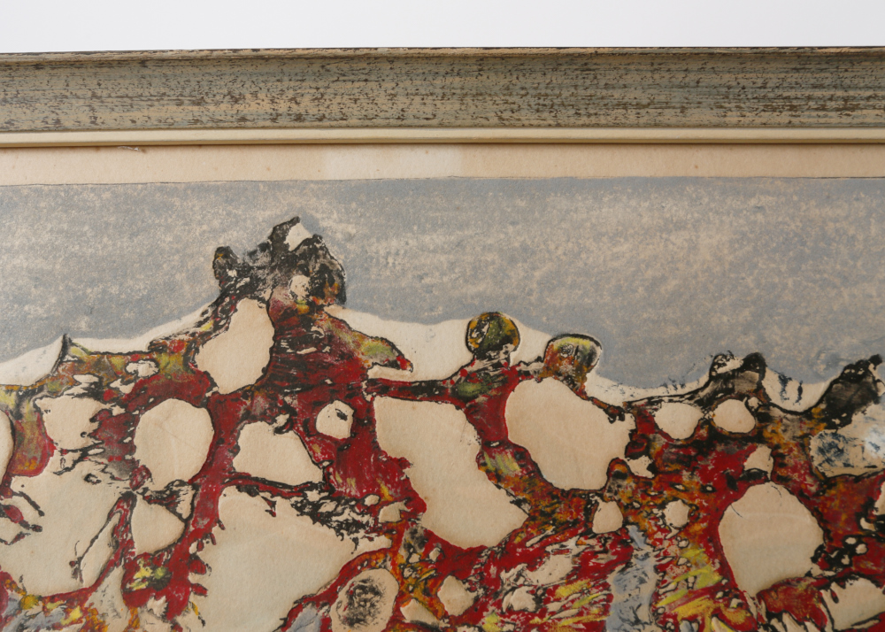 Nikolai Astrup Artist's Proof Abstract Aquatint