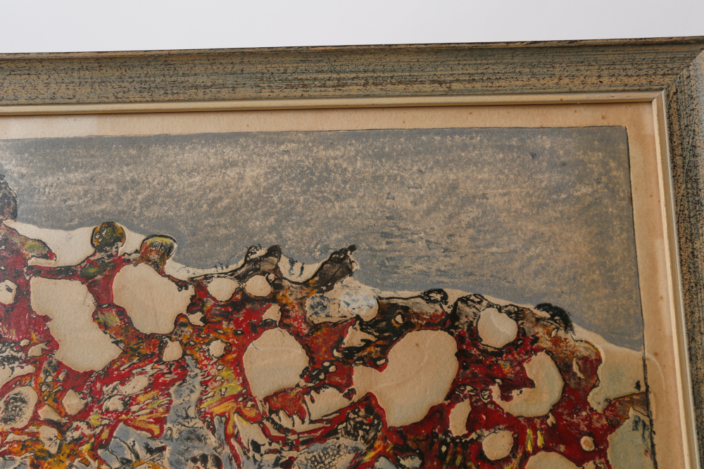 Nikolai Astrup Artist's Proof Abstract Aquatint