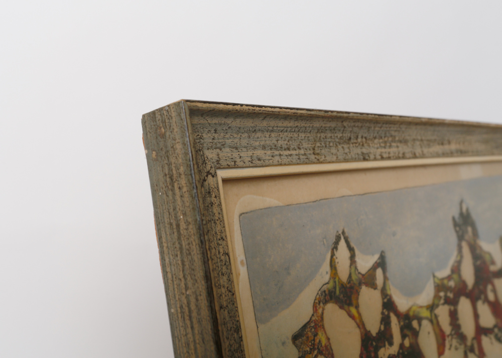 Nikolai Astrup Artist's Proof Abstract Aquatint