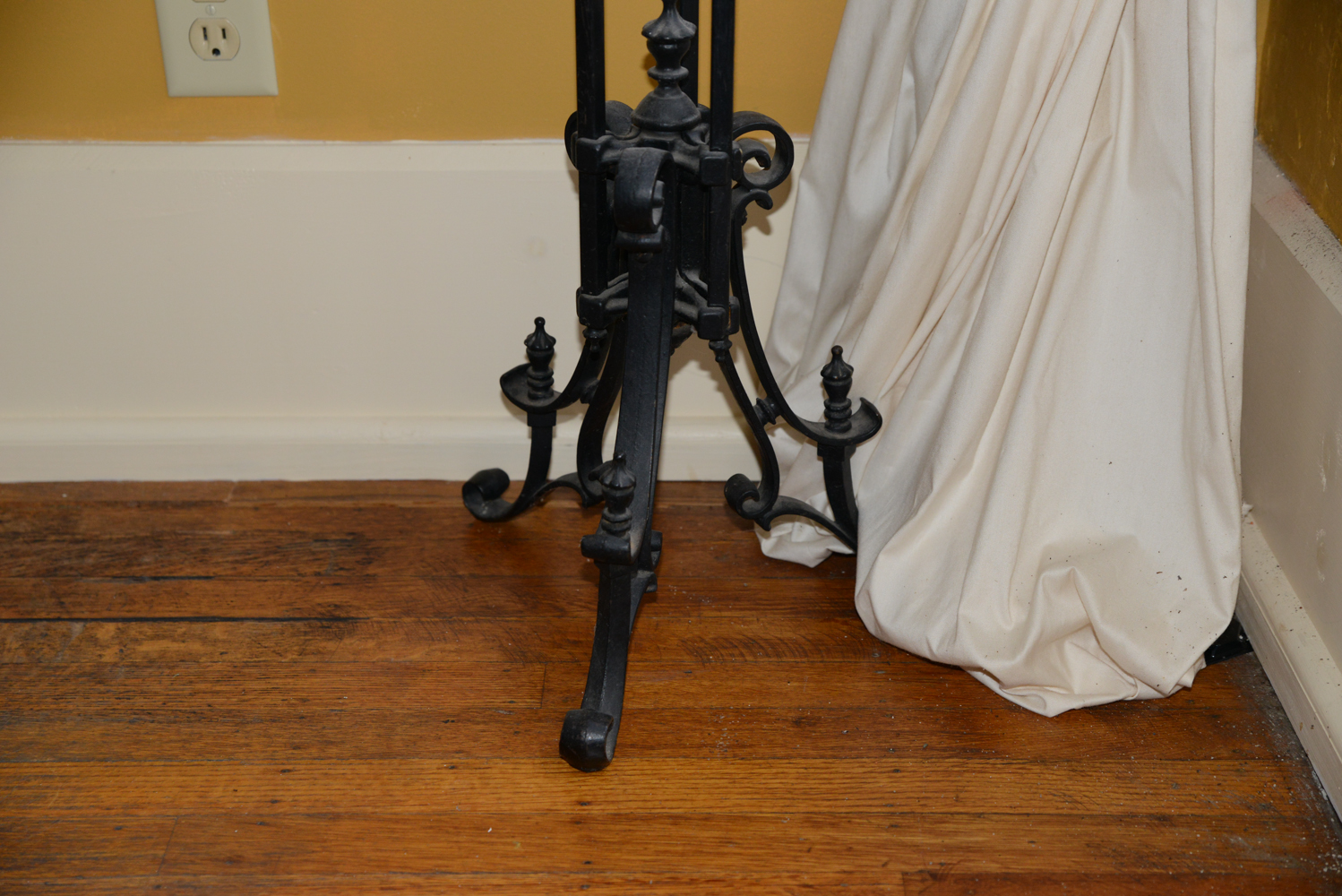 Antique Victorian Wrought Iron Plant Stand