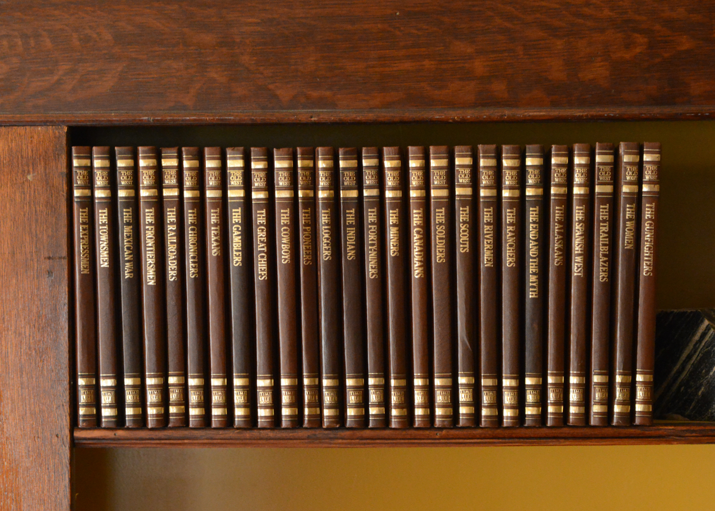 Complete "The Old West" 26 Volume Book Set by "Time LIFE"