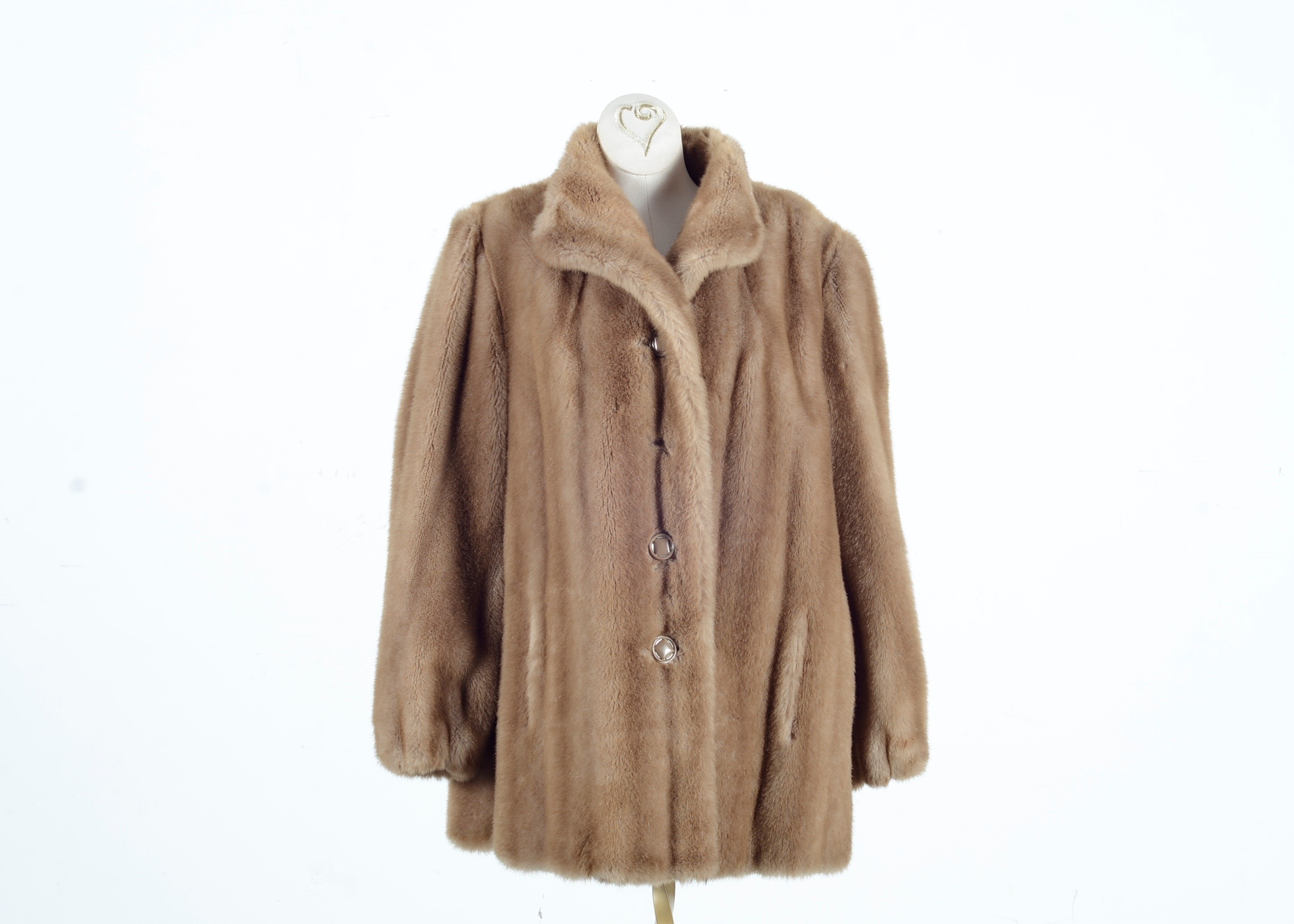 Vintage Tissavel France Faux Mink Jacket from Wolf Wiles