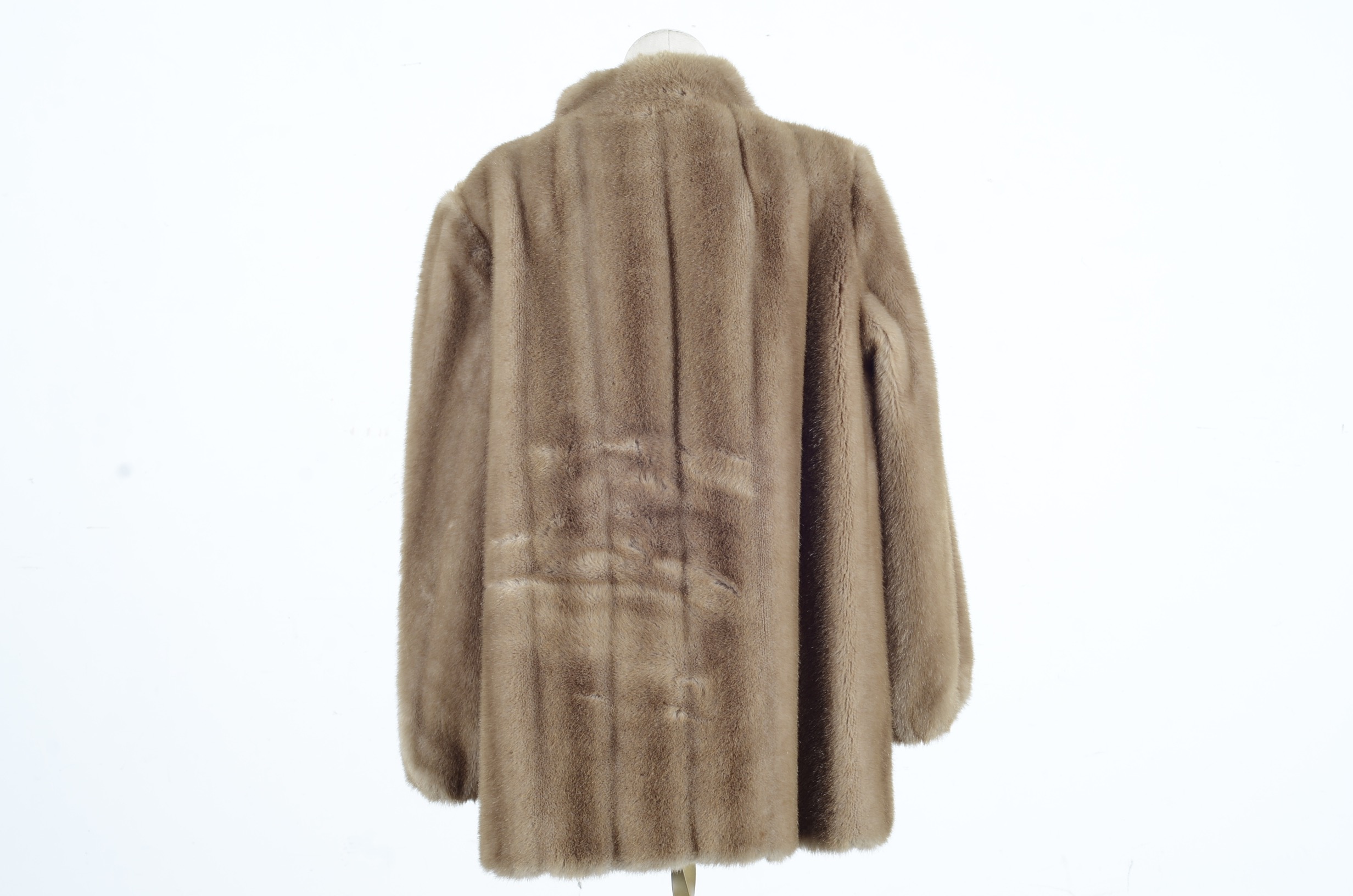 Vintage Tissavel France Faux Mink Jacket from Wolf Wiles