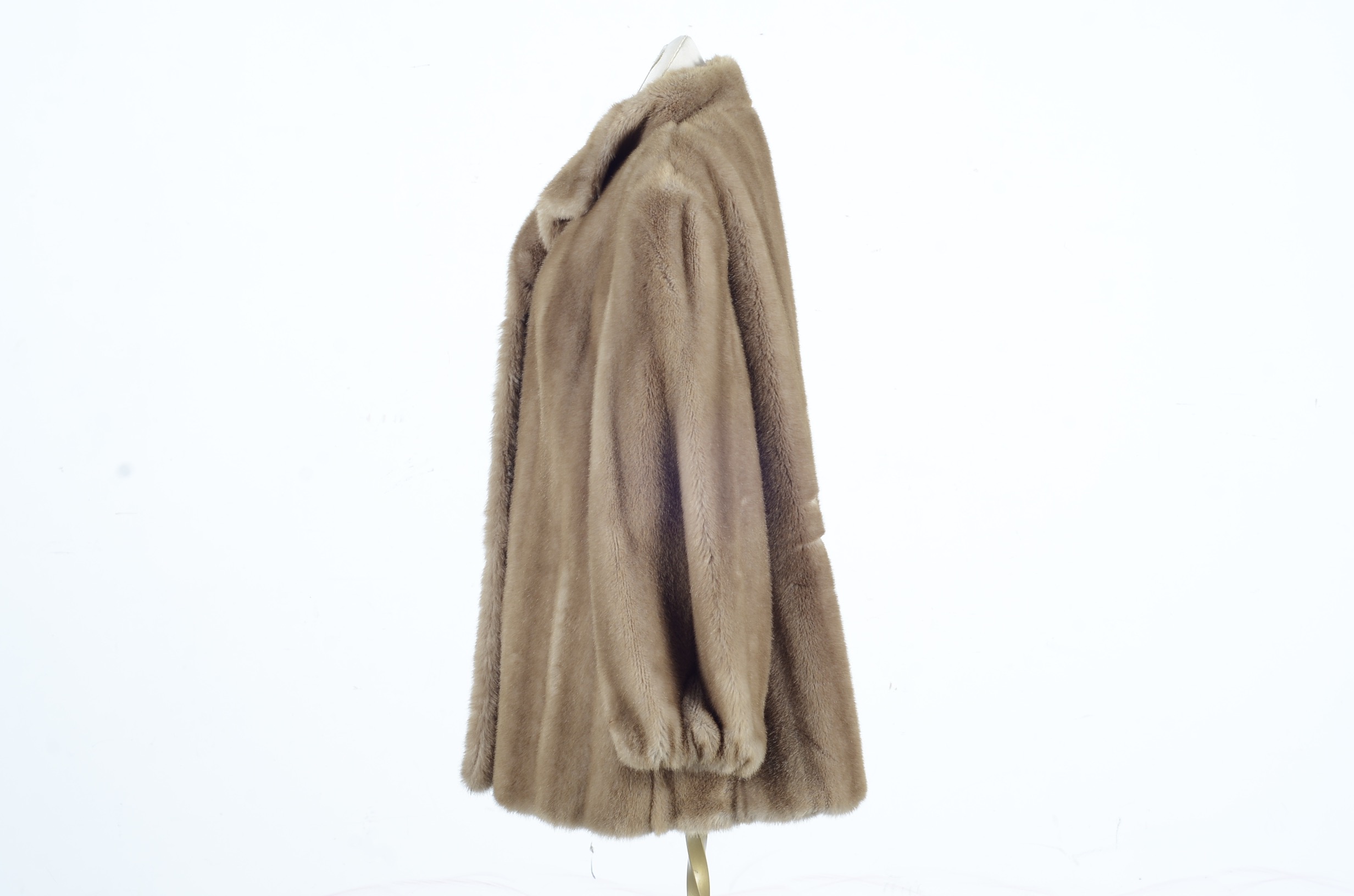 Vintage Tissavel France Faux Mink Jacket from Wolf Wiles