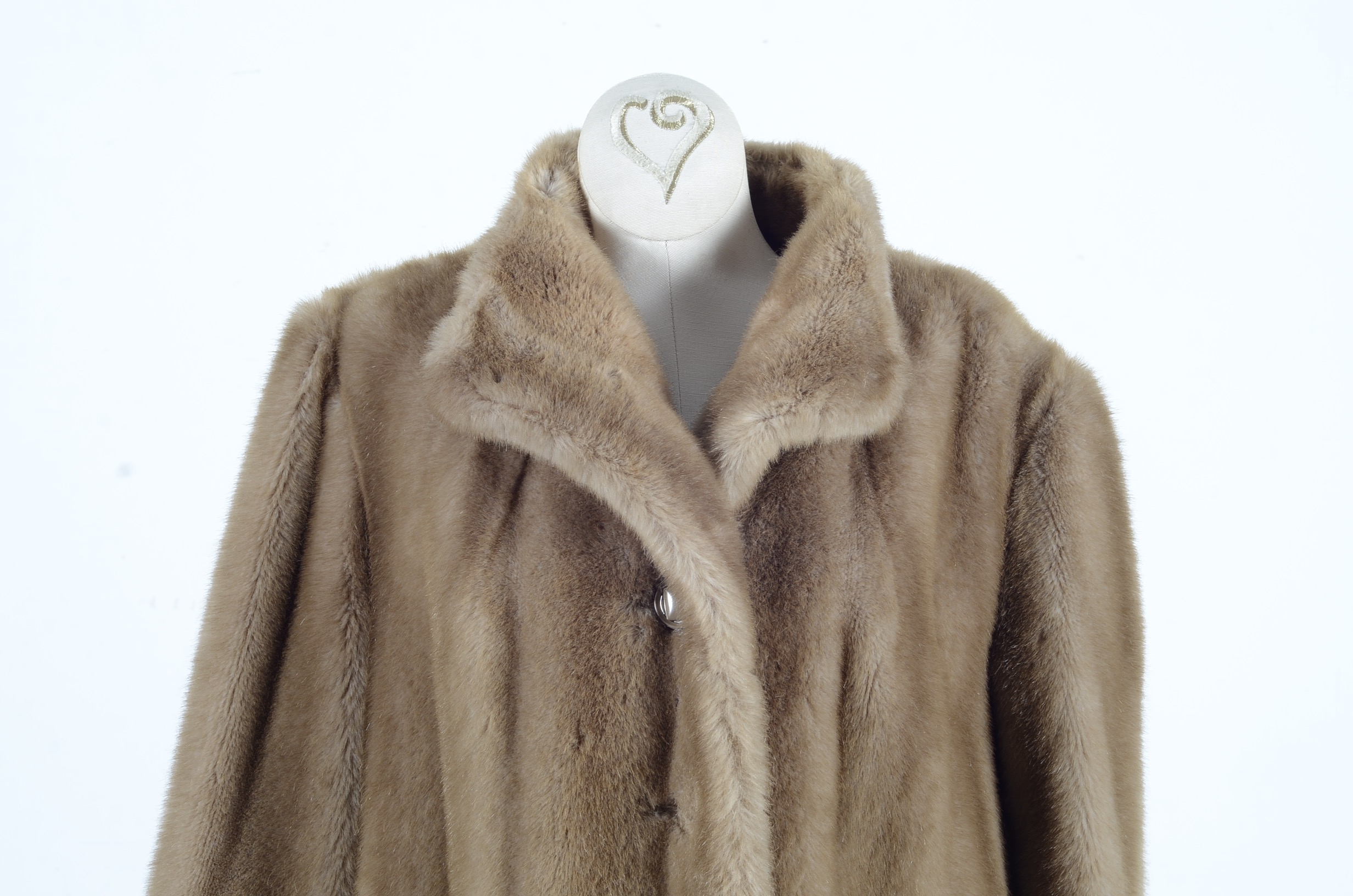 Vintage Tissavel France Faux Mink Jacket from Wolf Wiles