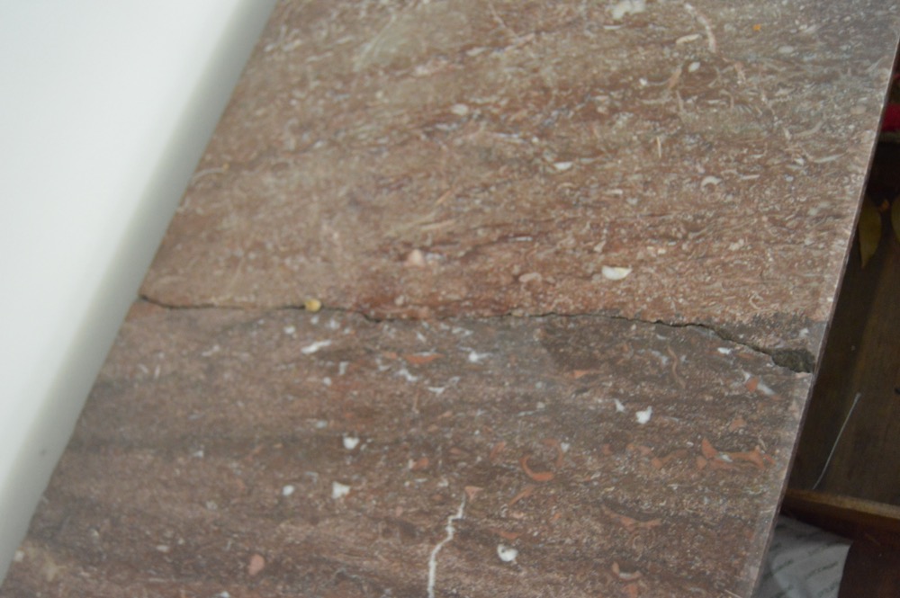 Eastlake Chest of Drawers with Marble Top