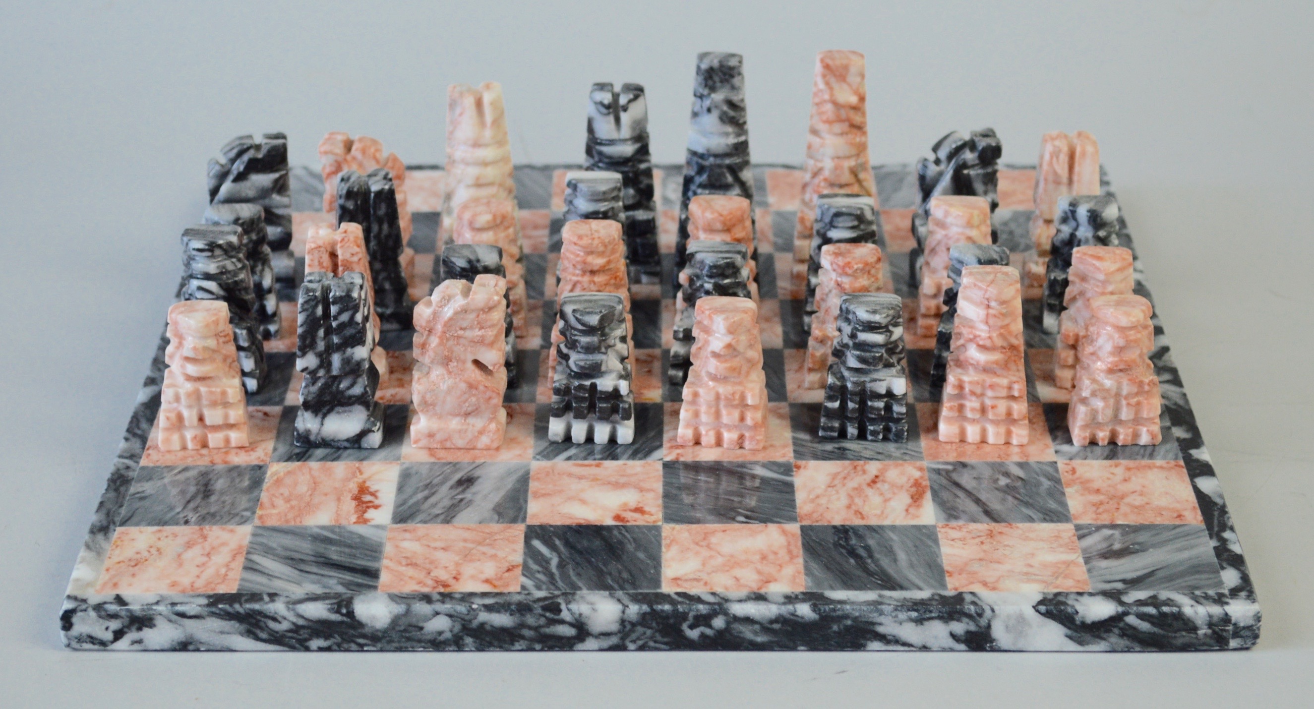 Marble Chess Set and Premier Collection Chinese Checkers Set