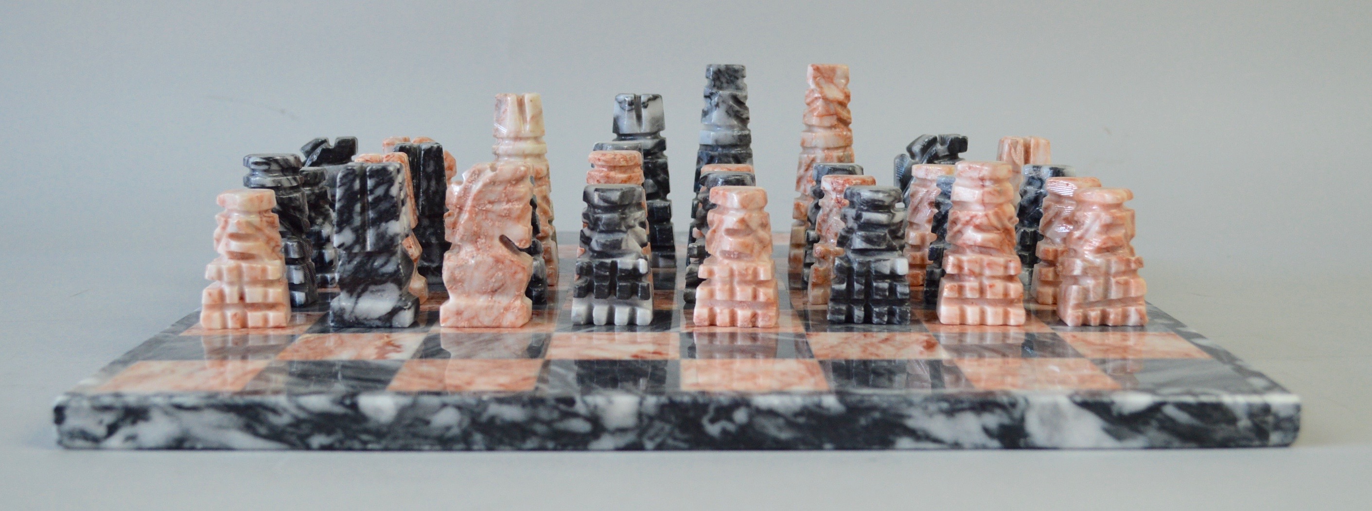 Marble Chess Set and Premier Collection Chinese Checkers Set