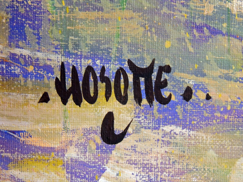 Georges Hosotte Painting of French Countryside