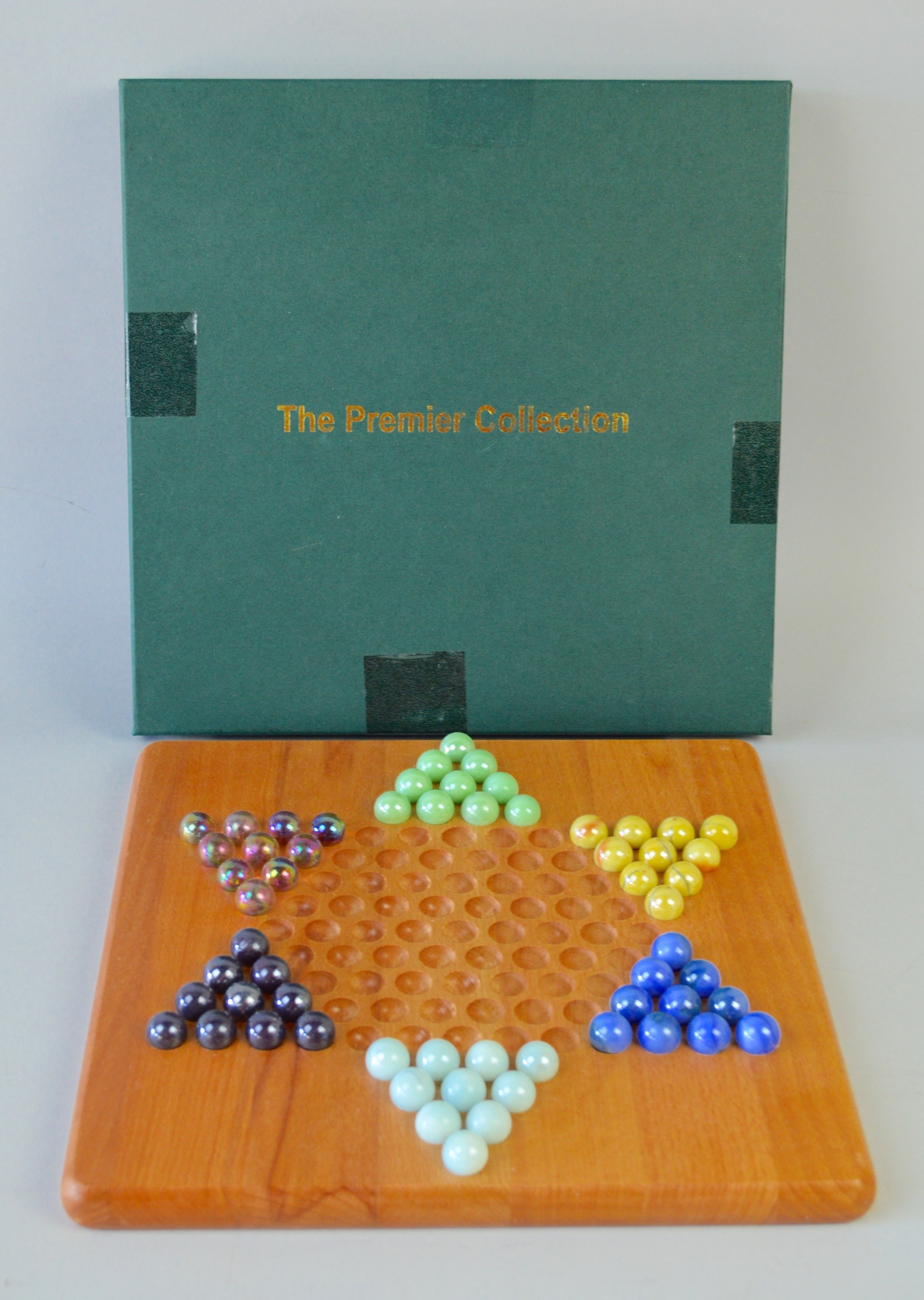 Marble Chess Set and Premier Collection Chinese Checkers Set