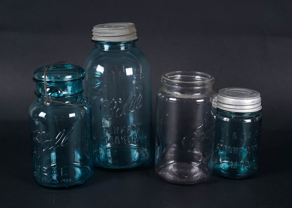 Vintage Mason Jar Assortment
