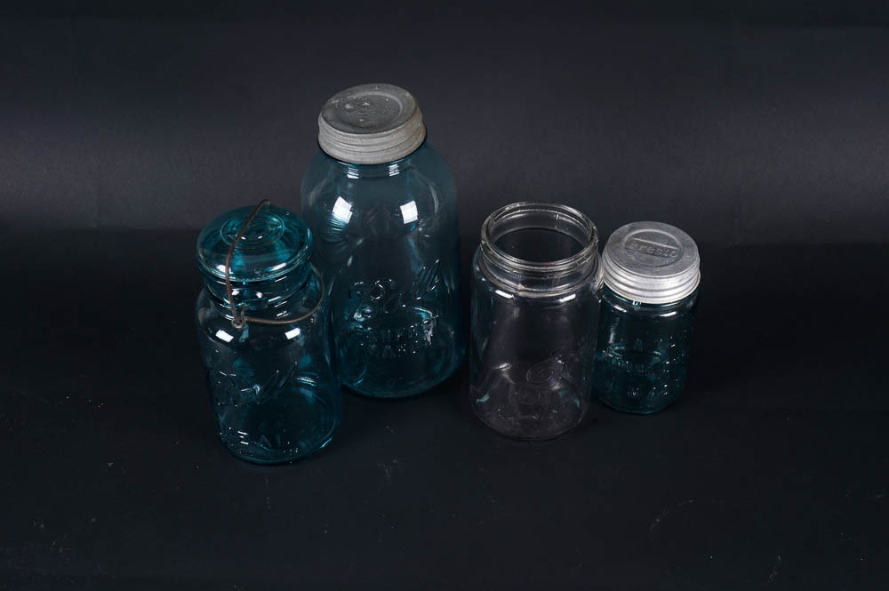 Vintage Mason Jar Assortment