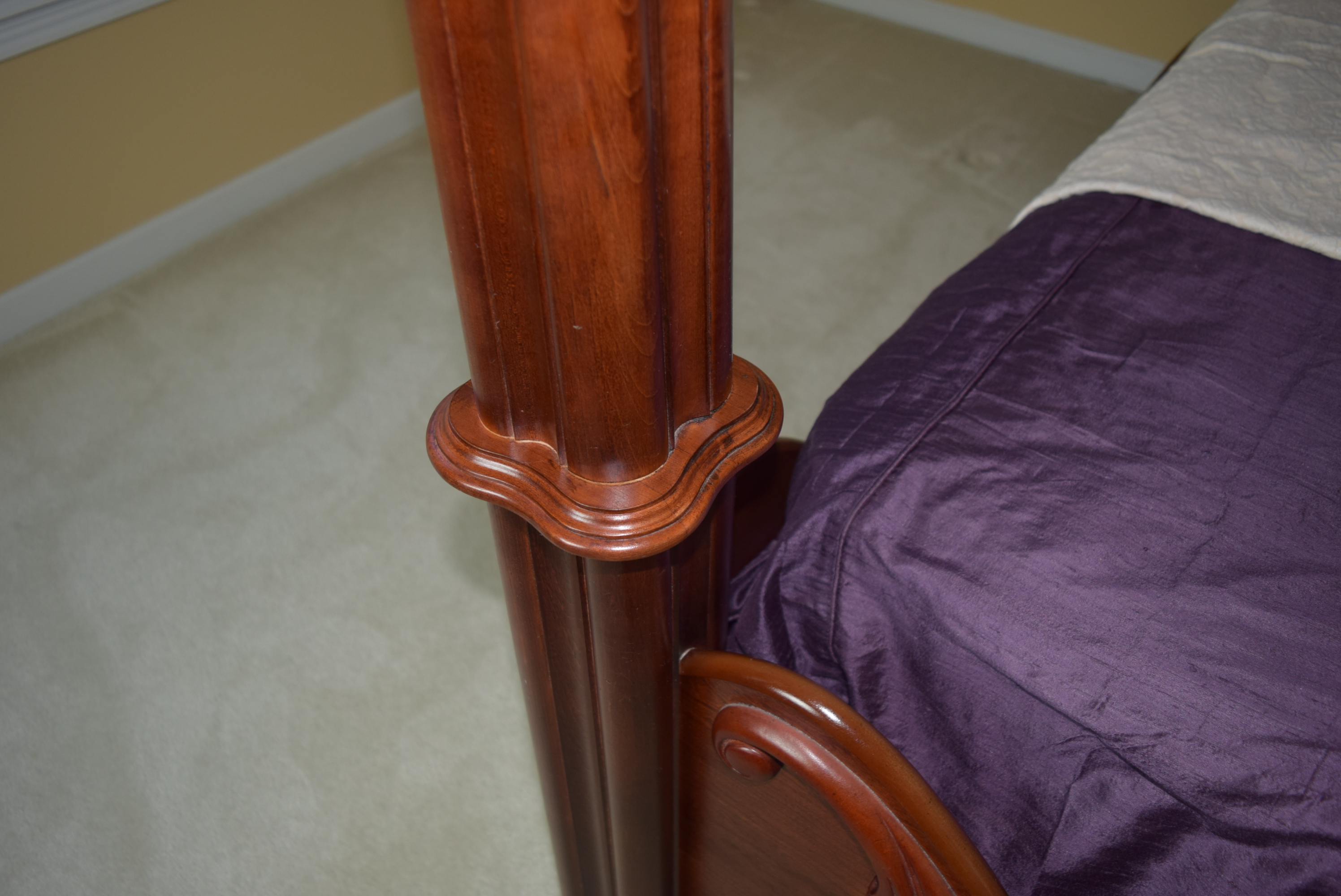 Pulaski Four-Poster Edwardian Style Bed