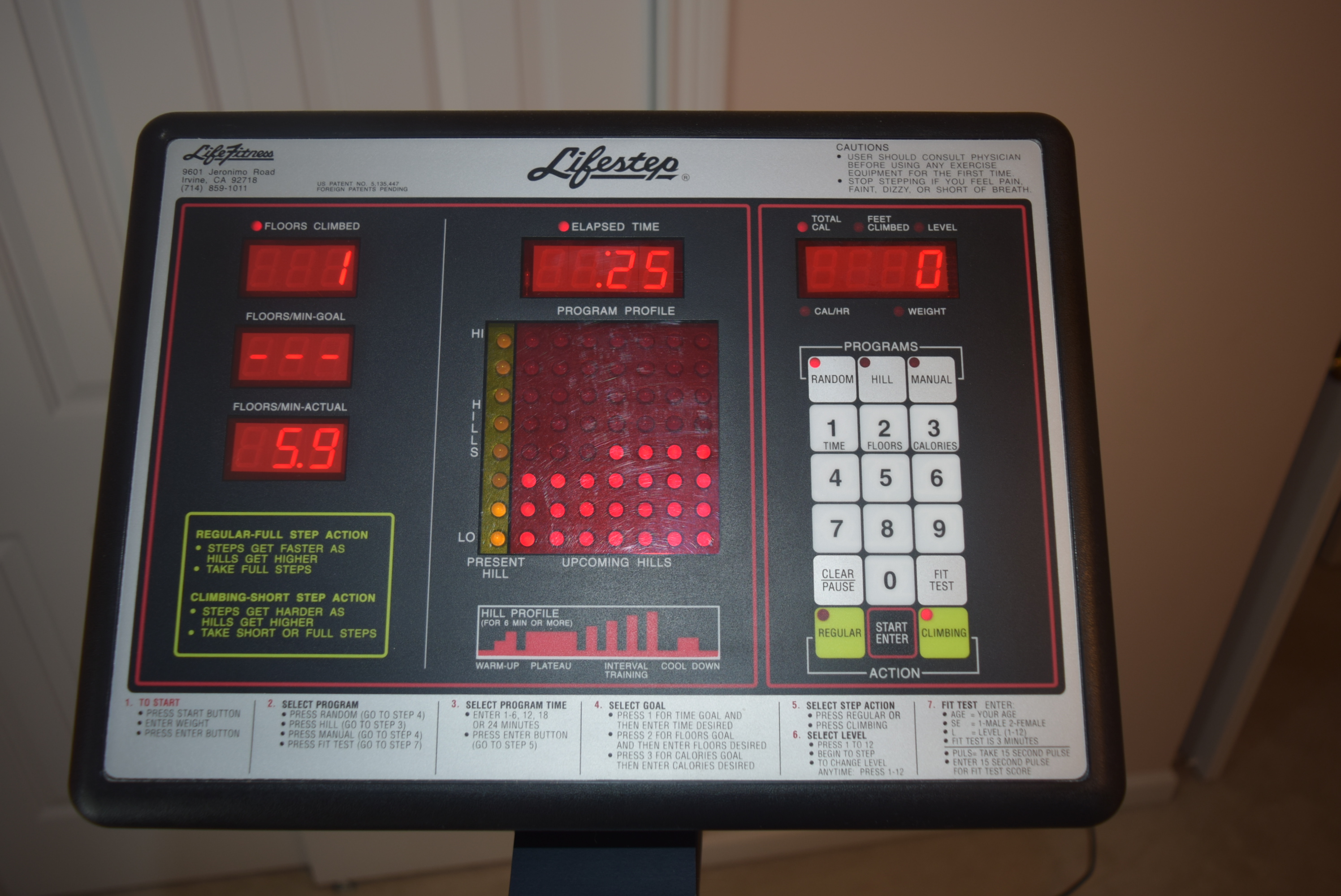 Life Fitness Lifestep 5500 Stair Stepper