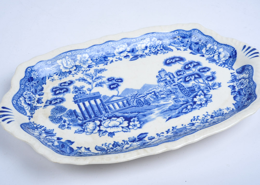 "Blue Flowers" China Collection