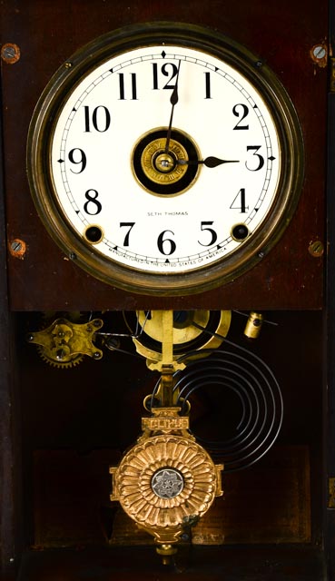 Eastlake Victorian Seth Thomas 8-Day Wall Clock