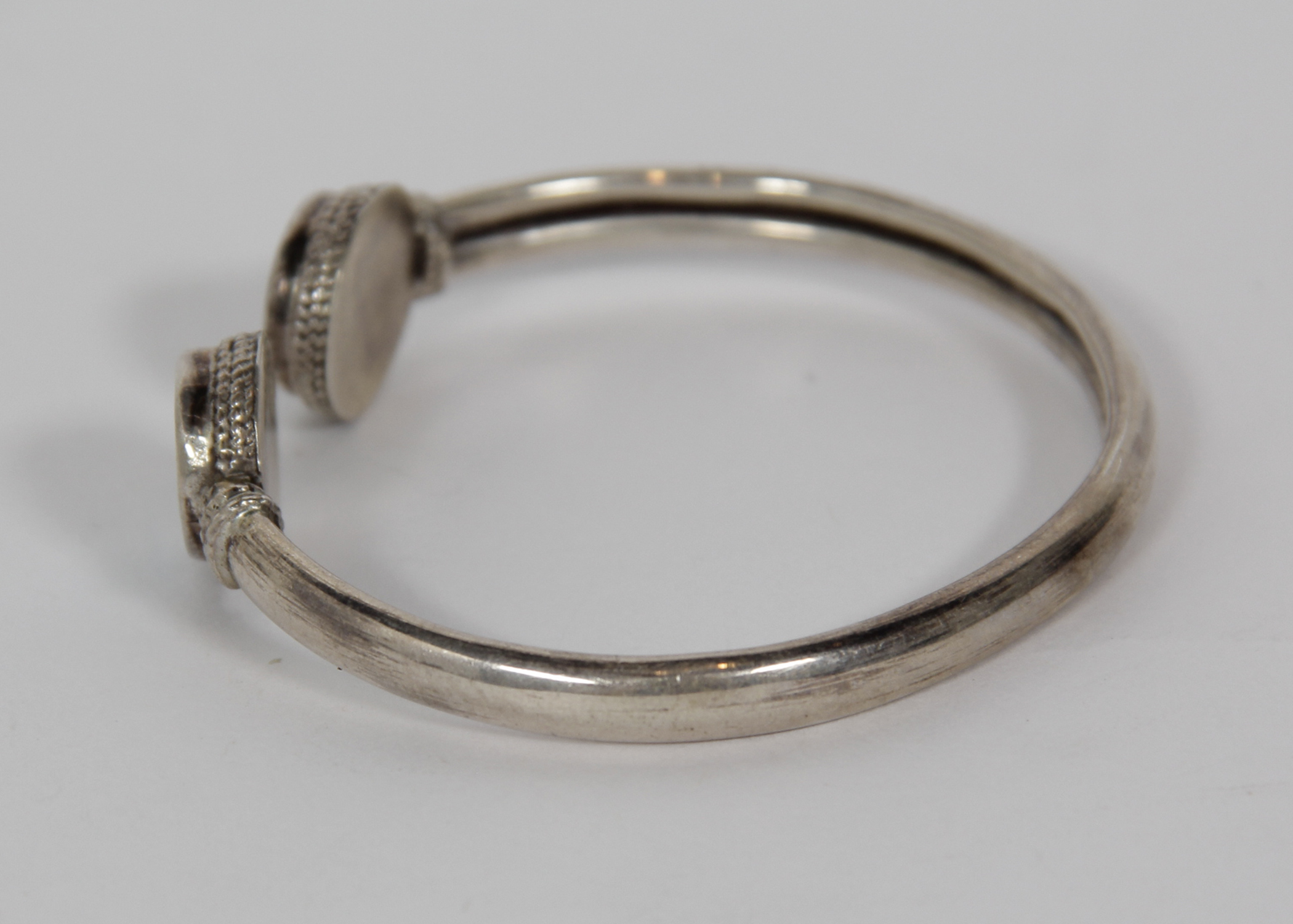 Vintage Sterling Silver Lapis Lazuli and Turquoise Cuff Bracelet