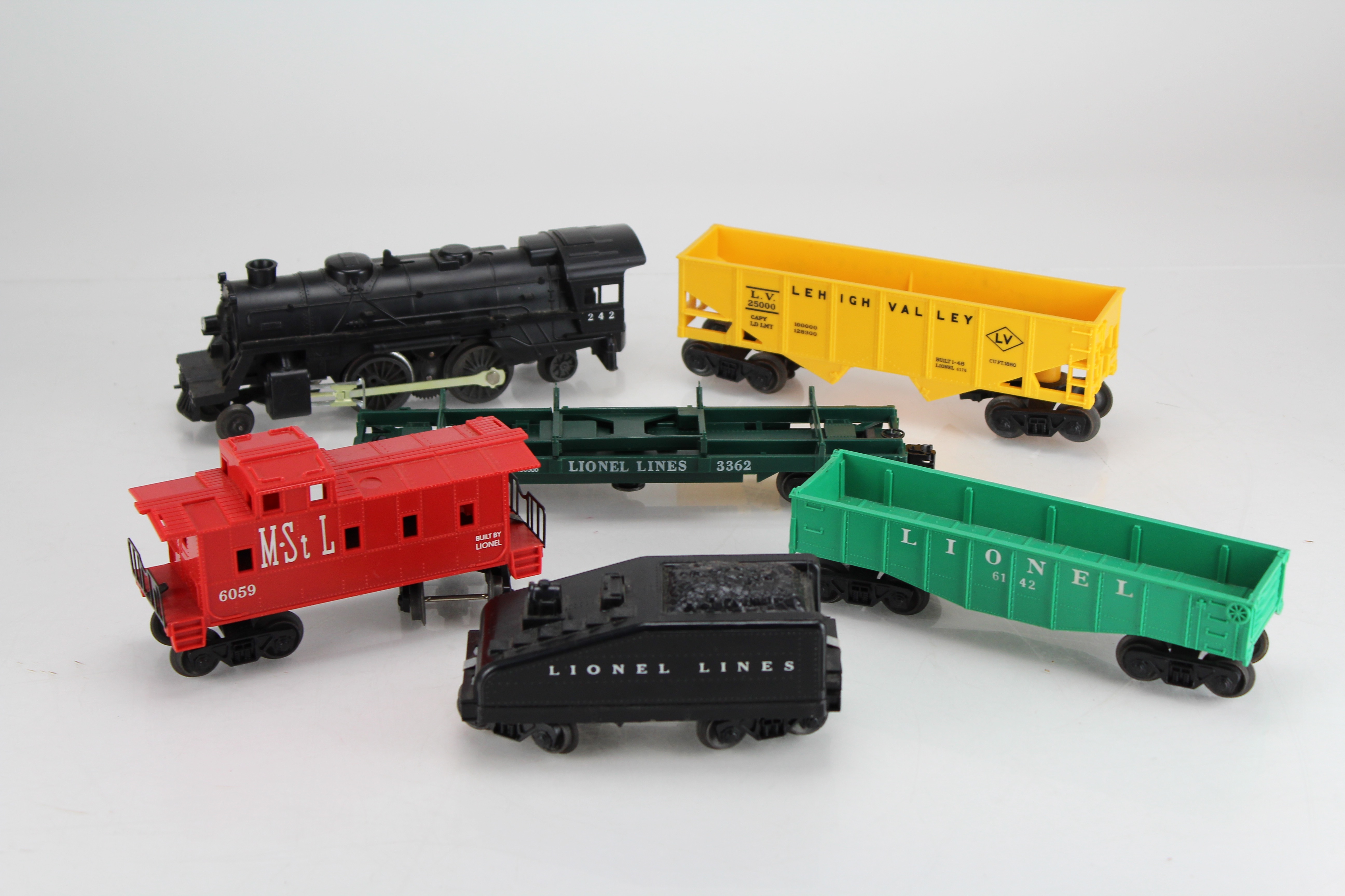 1965 Lionel No. 11520 Six Unit Steam Freight