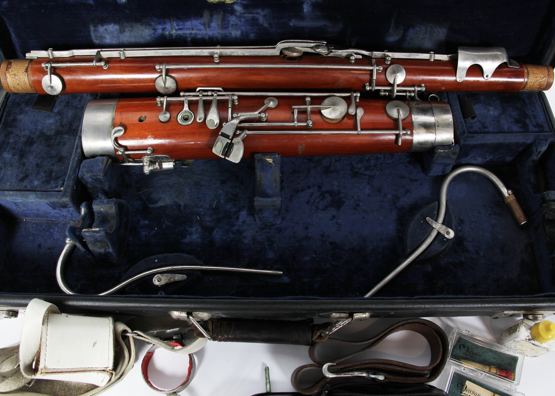 Vintage G. H. Huller Schoneck USSR Occupied German Bassoon