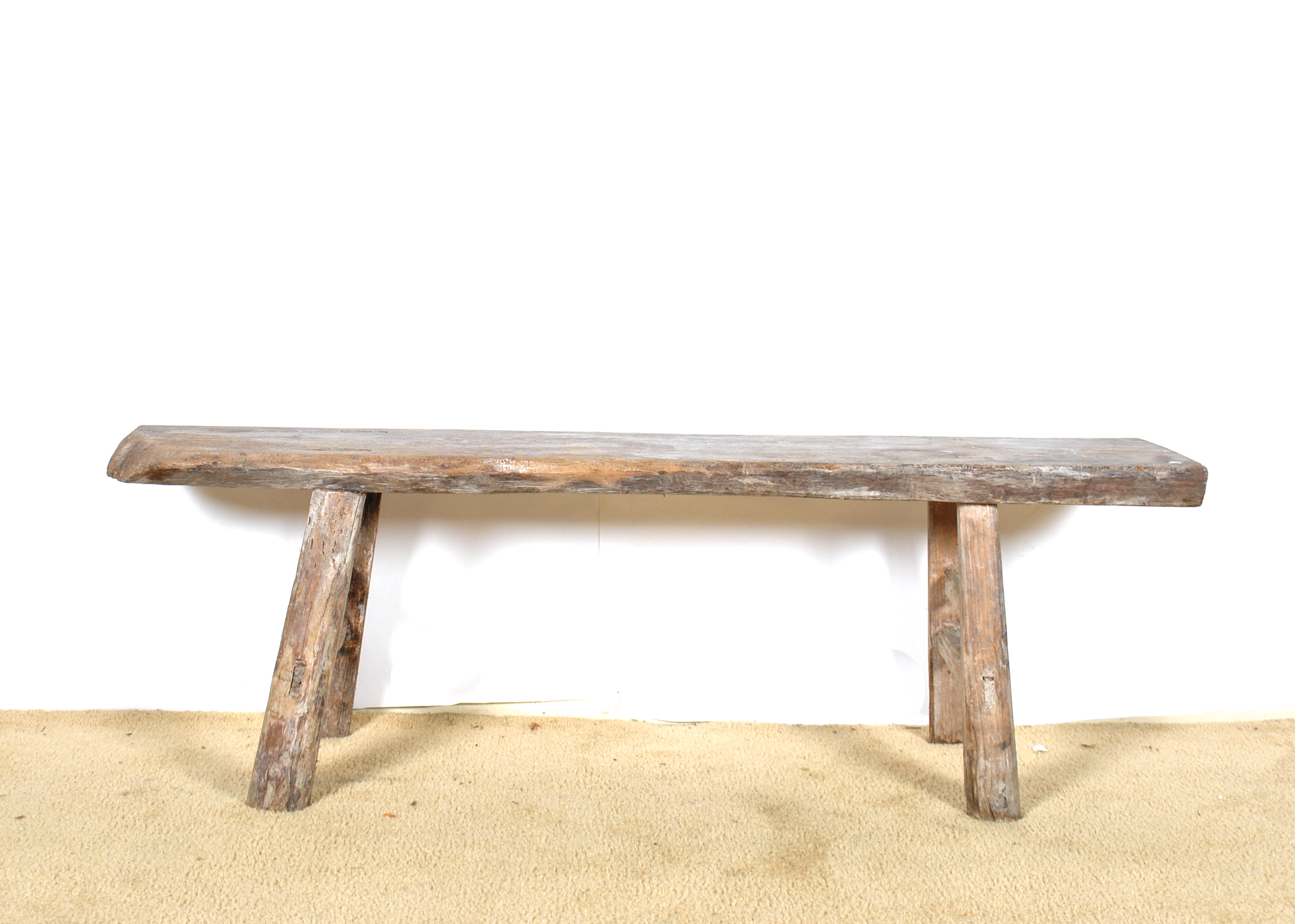 Primitive Wood Bench