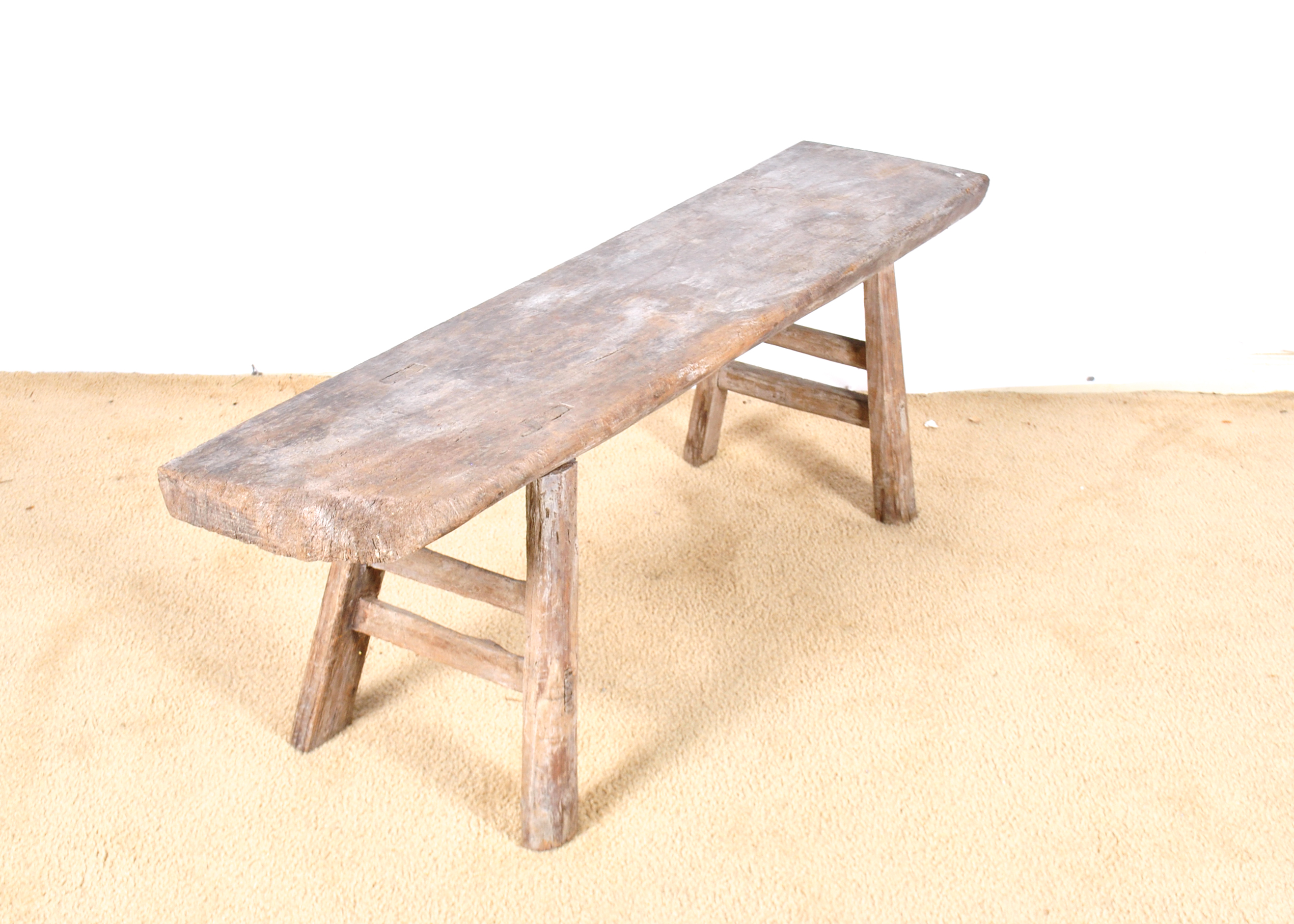 Primitive Wood Bench