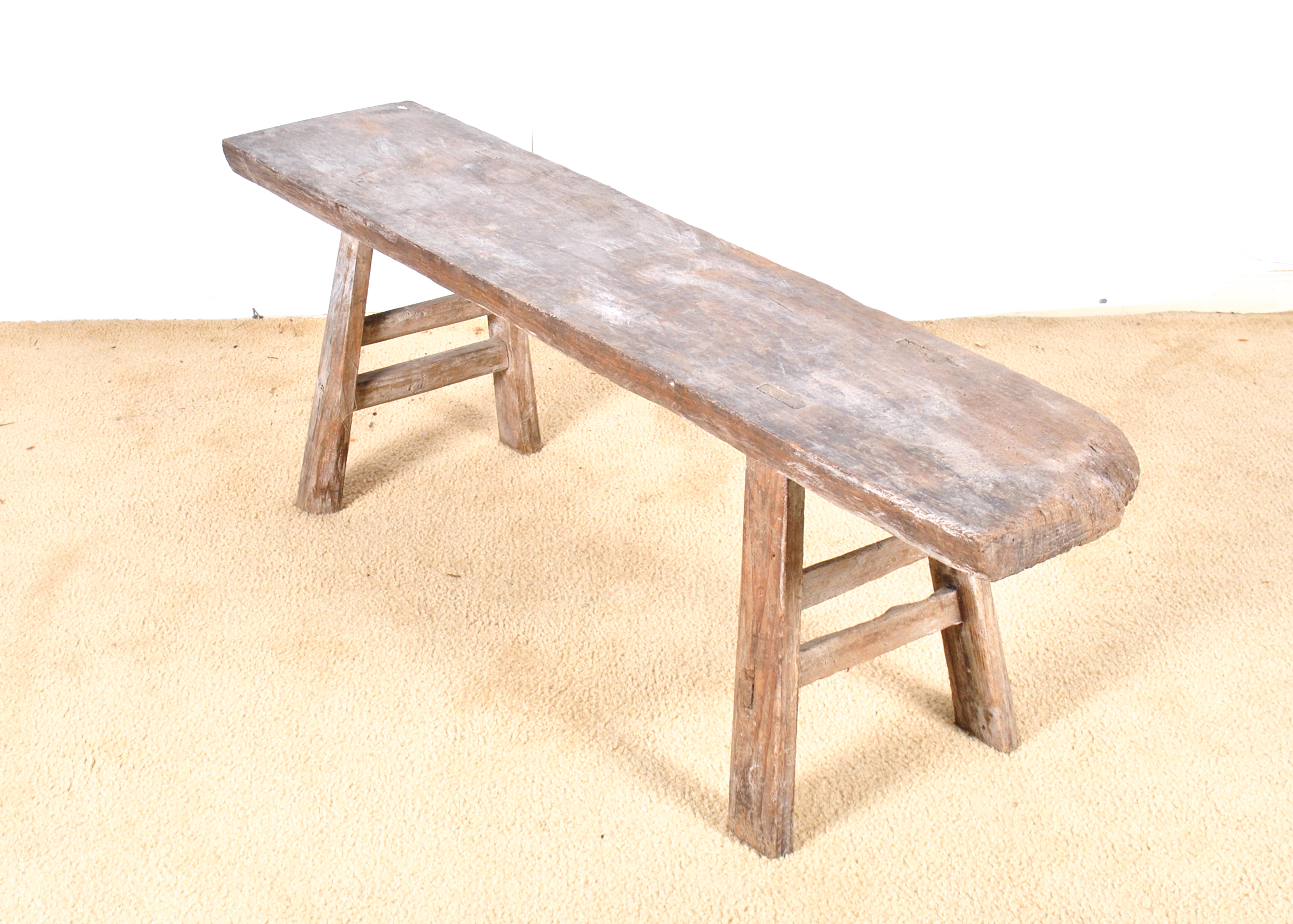 Primitive Wood Bench