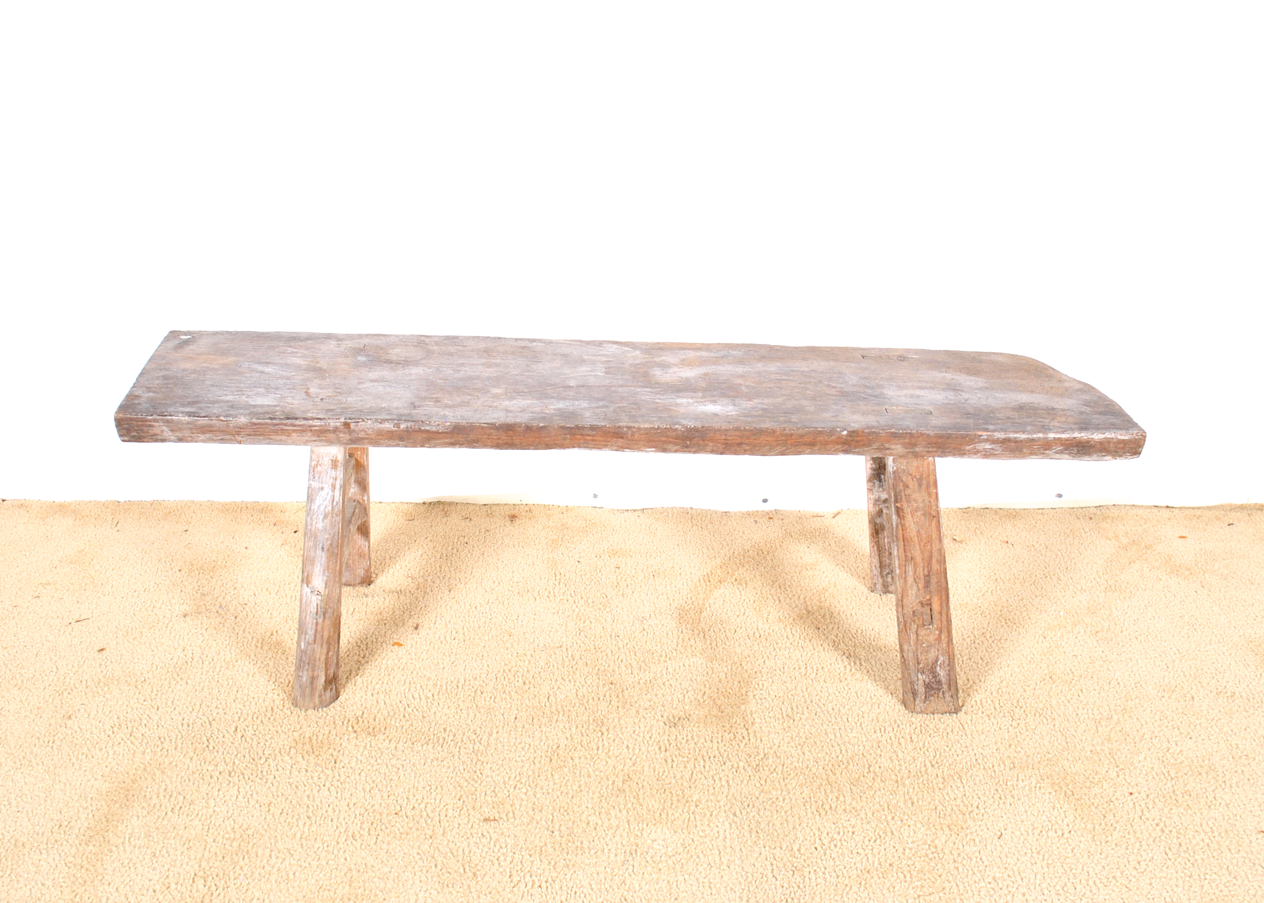 Primitive Wood Bench