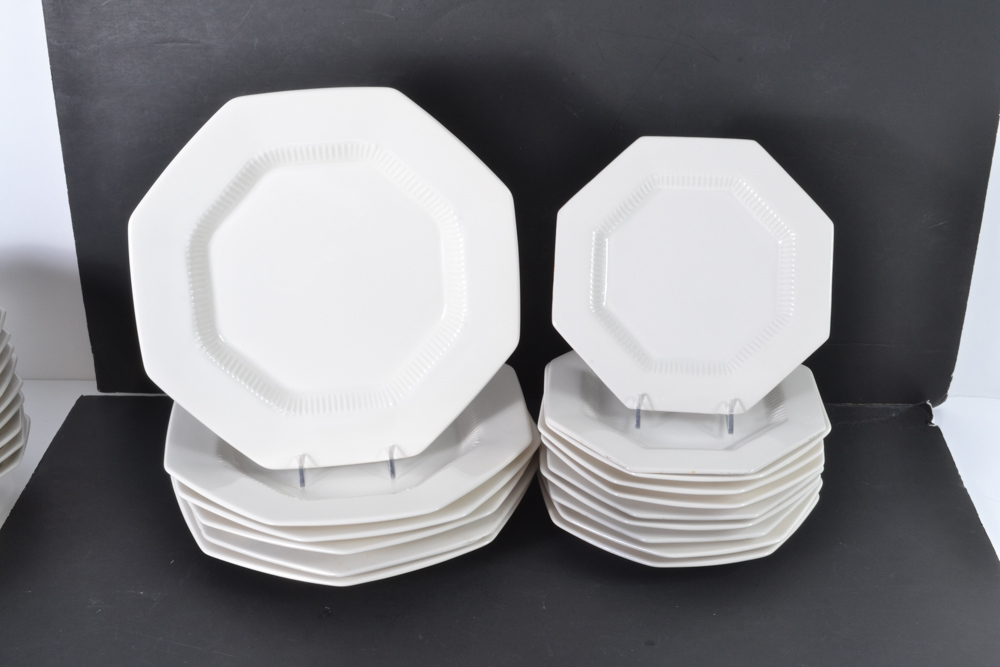 Vintage Collection of White "Indepencence Ironstone" and Nikko "Classic Colection China