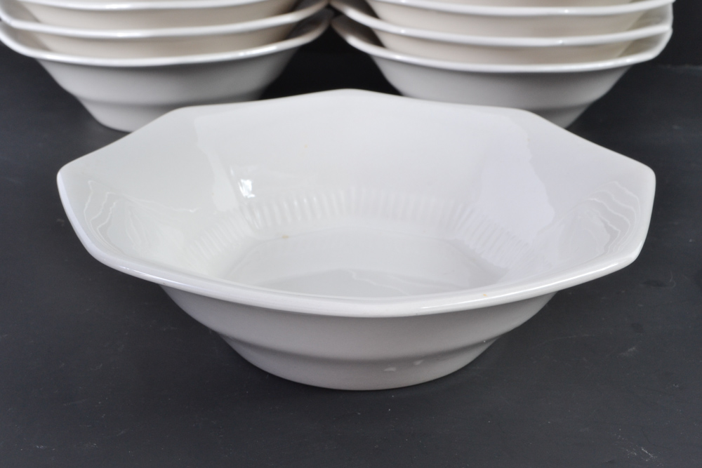 Vintage Collection of White "Indepencence Ironstone" and Nikko "Classic Colection China