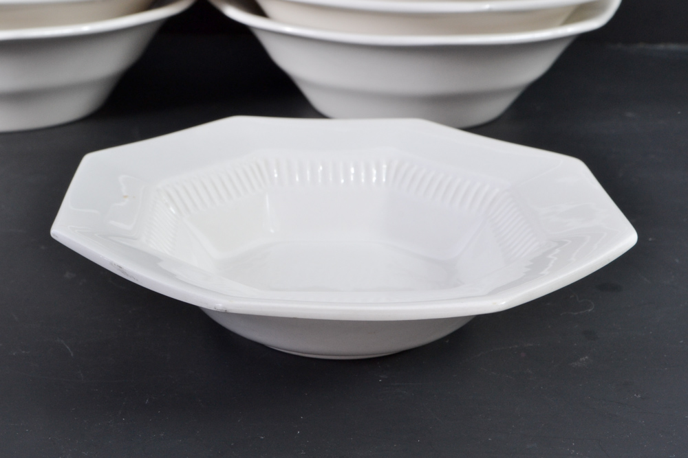 Vintage Collection of White "Indepencence Ironstone" and Nikko "Classic Colection China