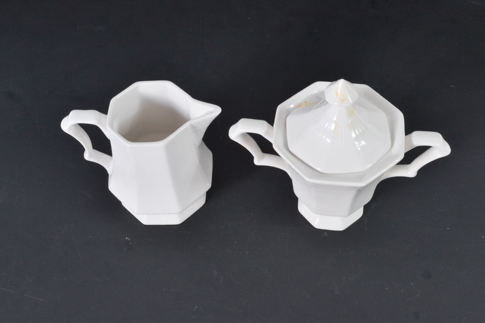 Vintage Collection of White "Indepencence Ironstone" and Nikko "Classic Colection China