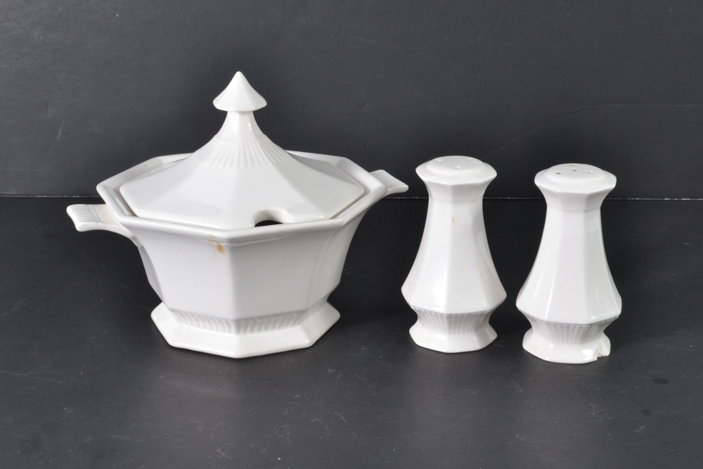 Vintage Collection of White "Indepencence Ironstone" and Nikko "Classic Colection China