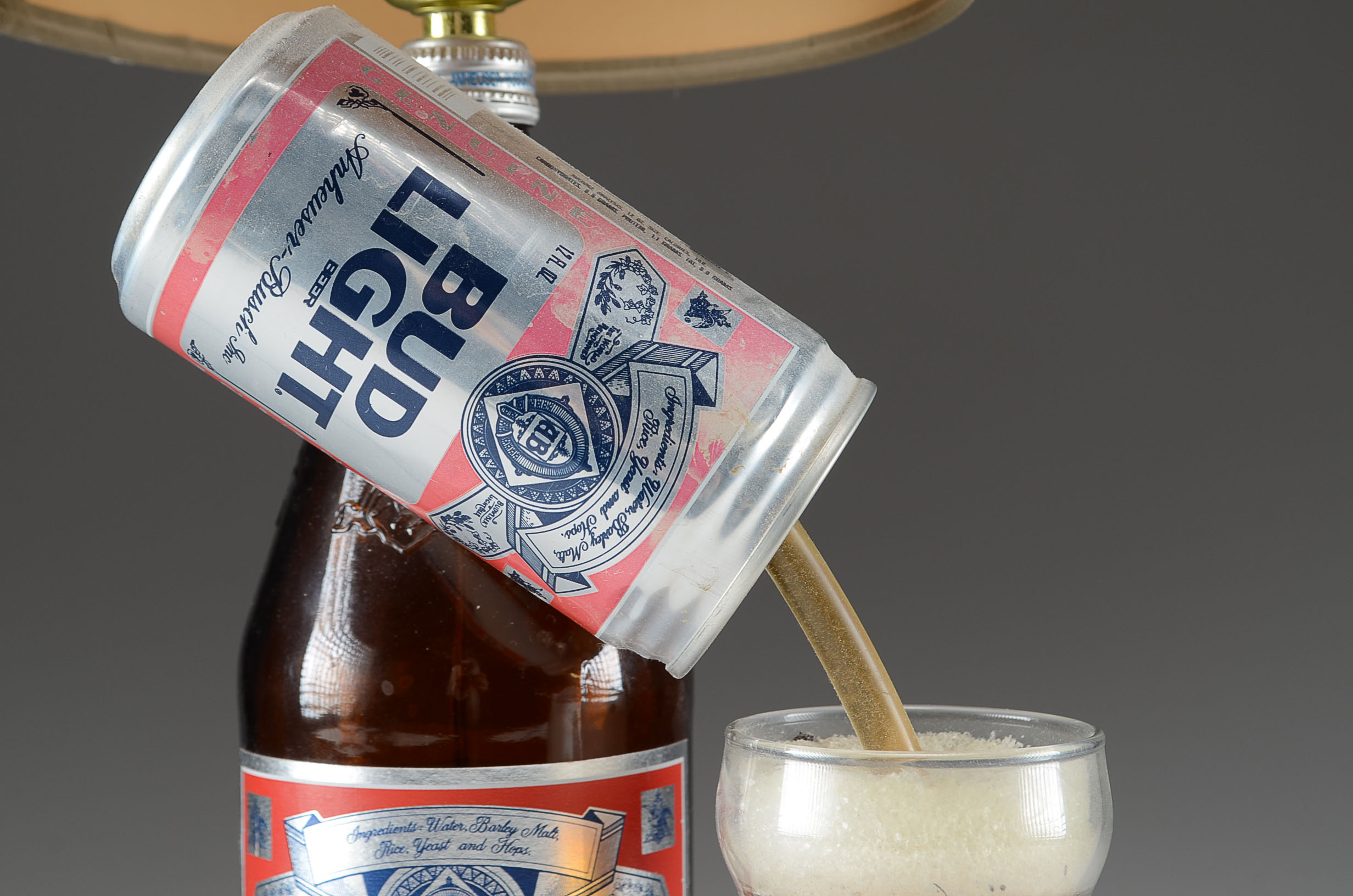 1970s Budweiser Beer Advertising Table Lamp