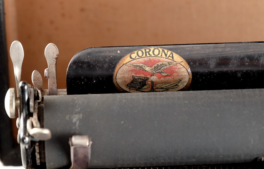 Corona #3 Portable Typewriter Circa 1917
