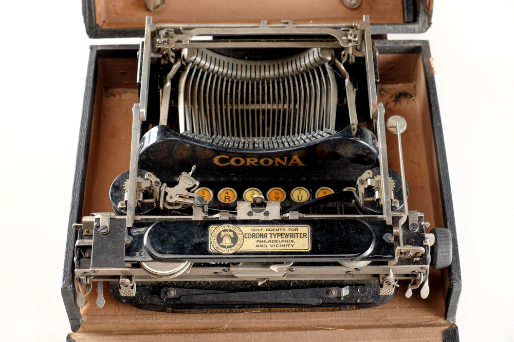 Corona #3 Portable Typewriter Circa 1917